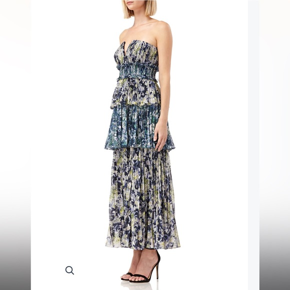 AMUR Mel Tiered Gown Dress - Picture 3 of 7